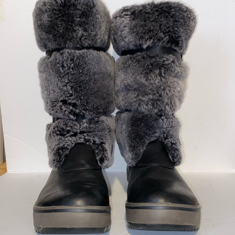 UGG Australia Women's Lilyan Boots Shoes Black 1001374